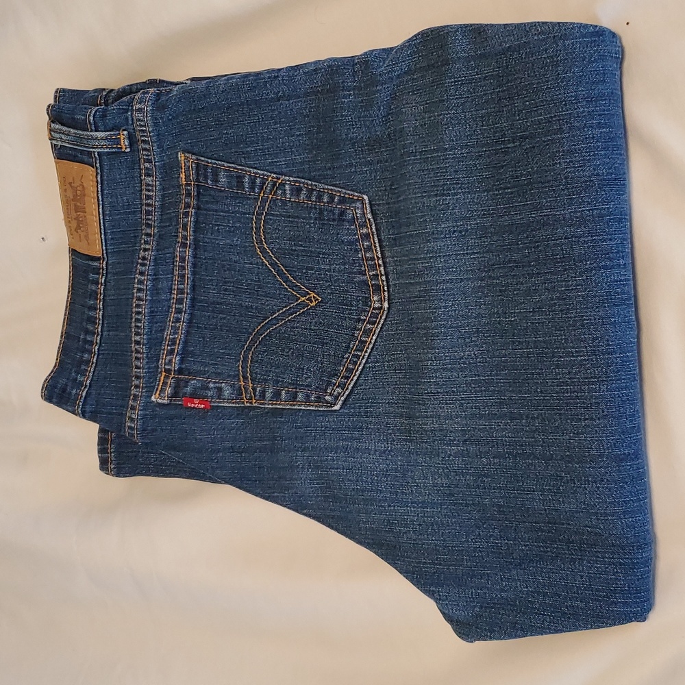 Woman's 14long Levi Jeans